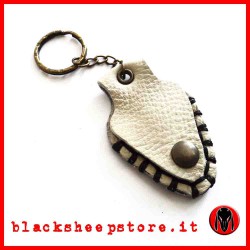 Porta pletto artigianale beige