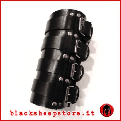 Bracciale in cuoio modello "Zakk Wylde"