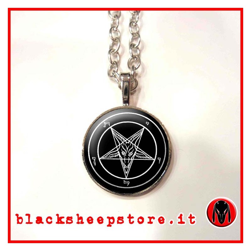 Ciondolo Satanic Pentagram